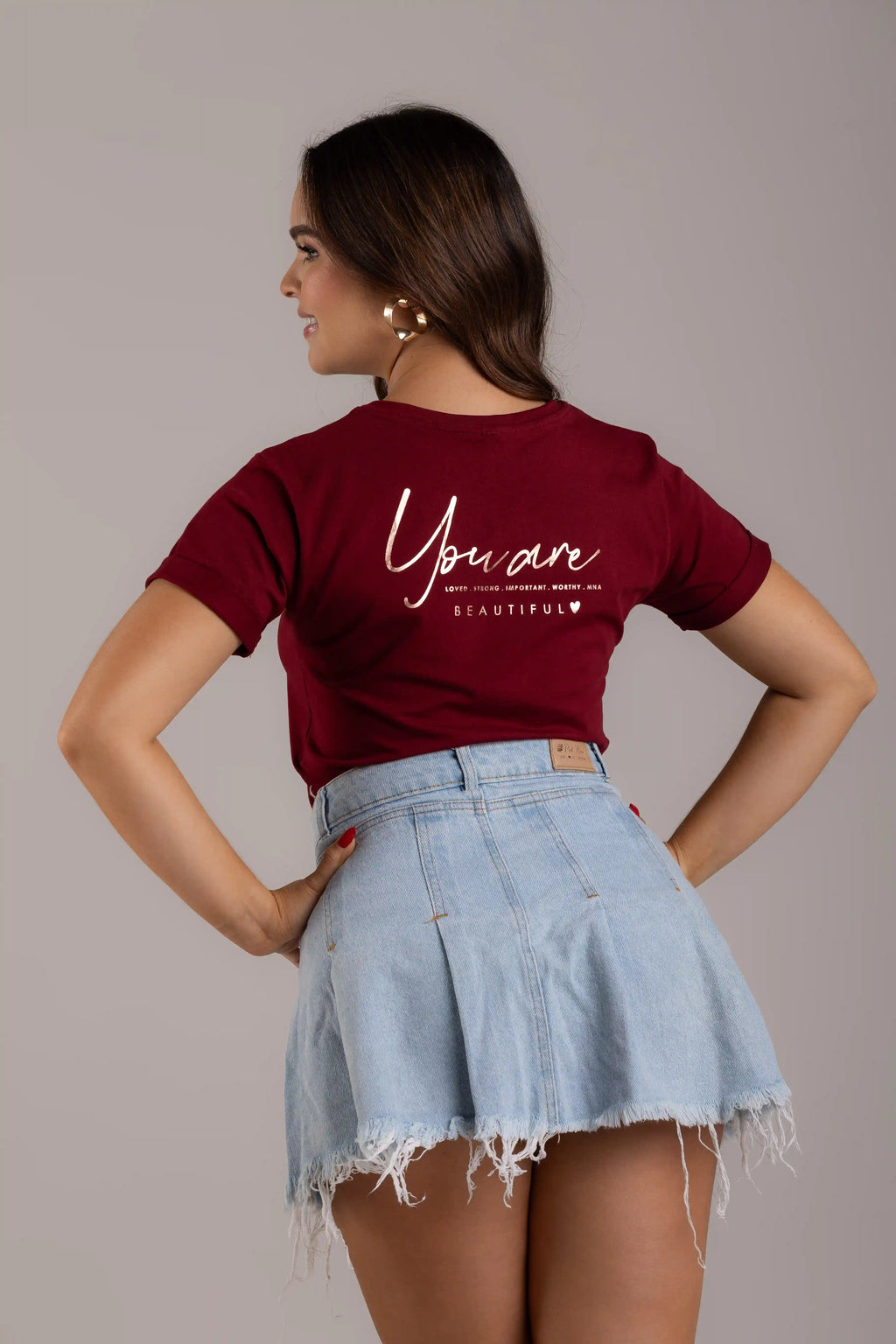 CAMISETA YOU ARE BEAUTIFUL