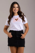 CAMISETA CORAZÓN FOIL