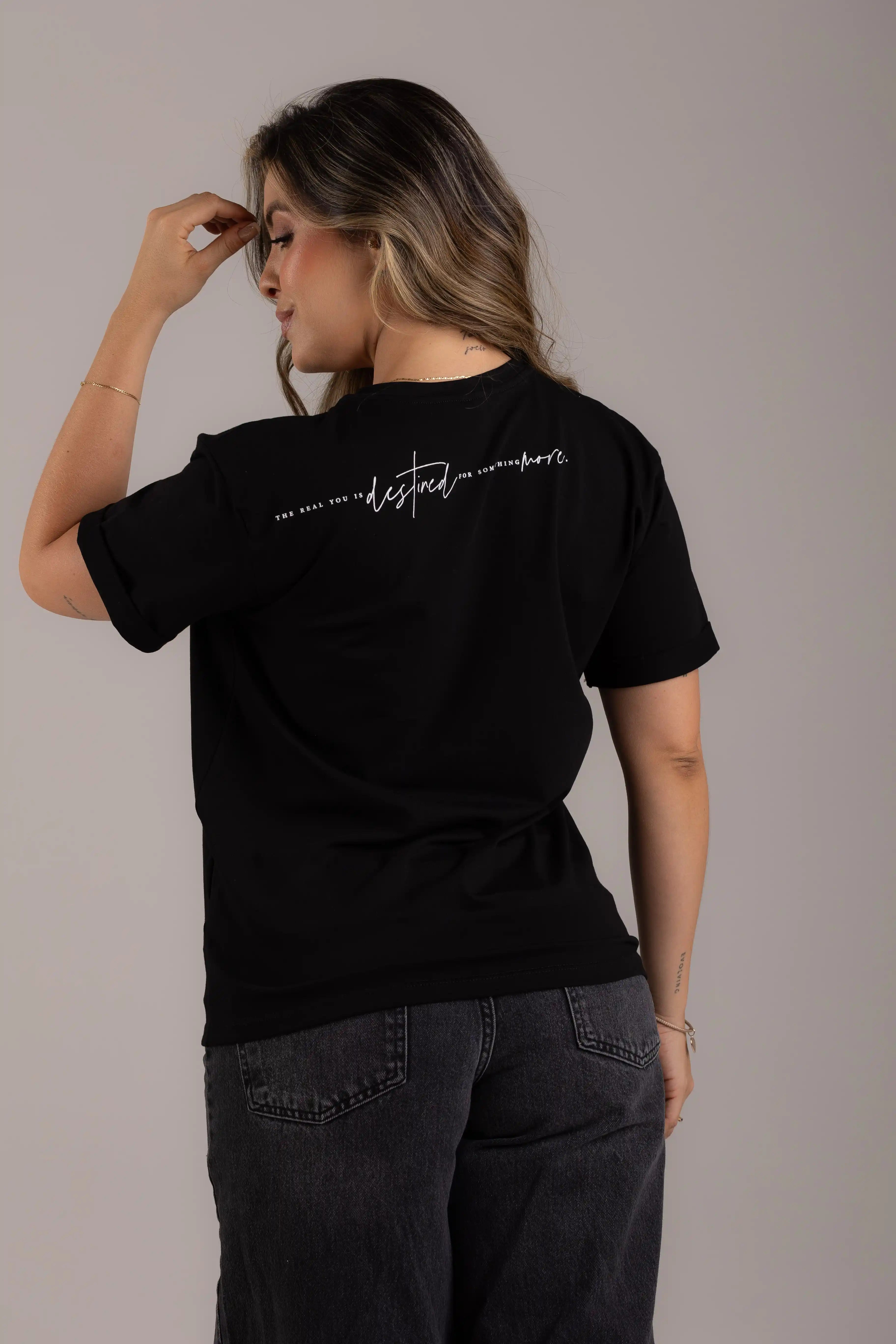 OVERSIZED THE REAL YOU IS DESTINED