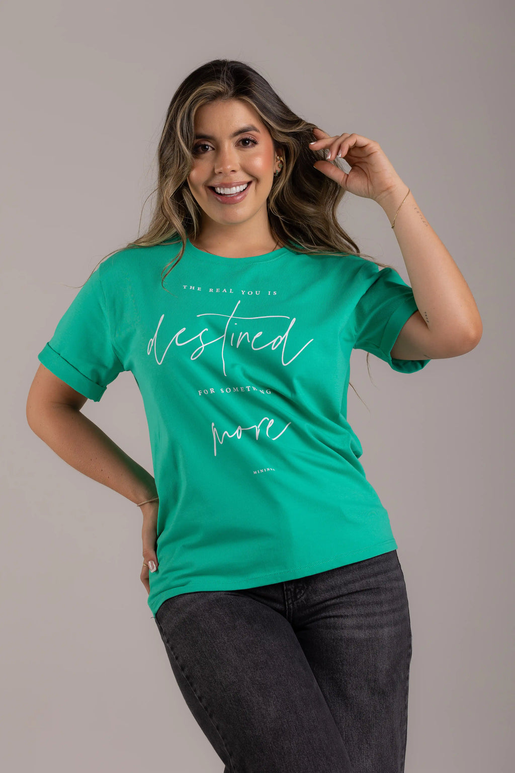 OVERSIZED THE REAL YOU IS DESTINED