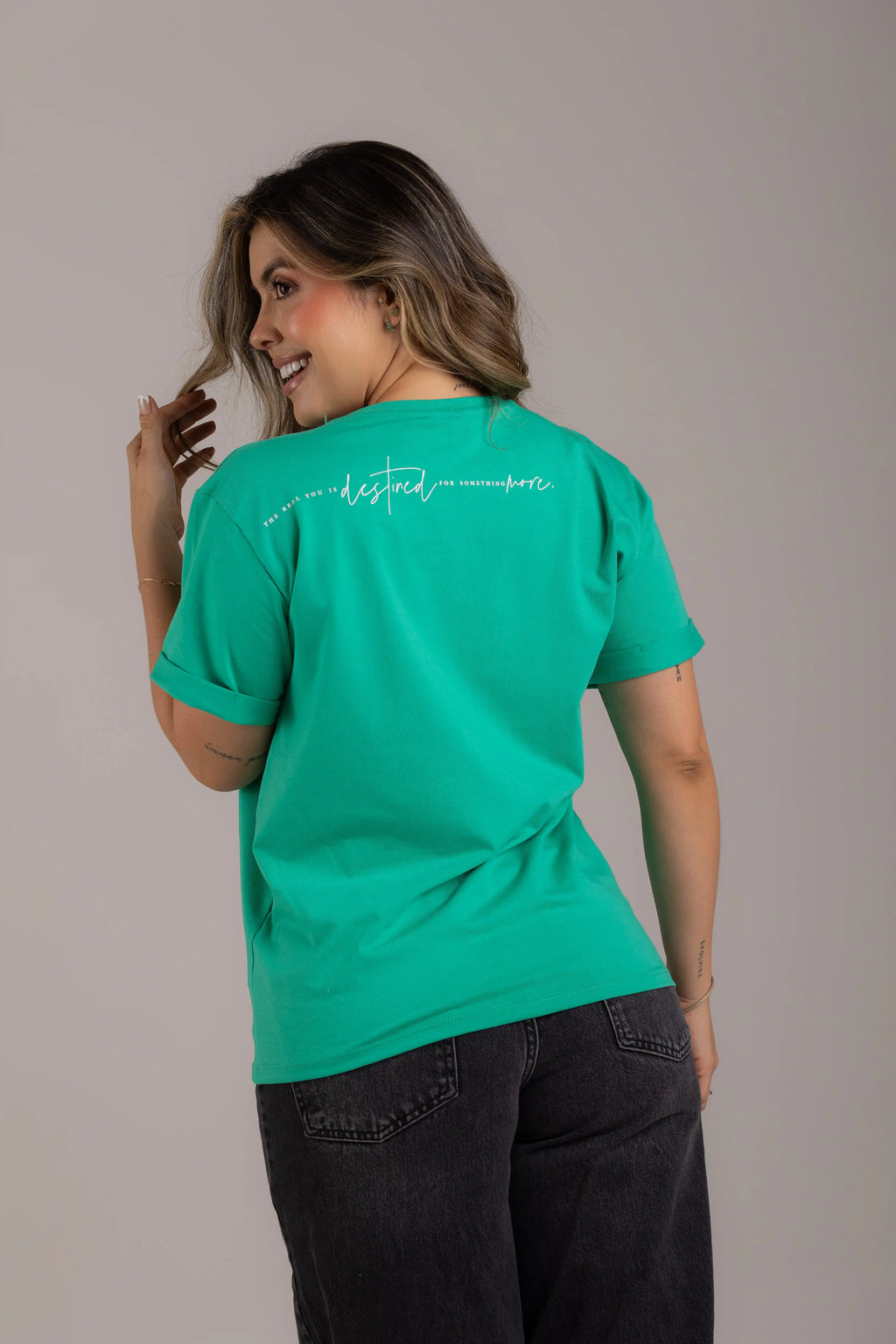 OVERSIZED THE REAL YOU IS DESTINED