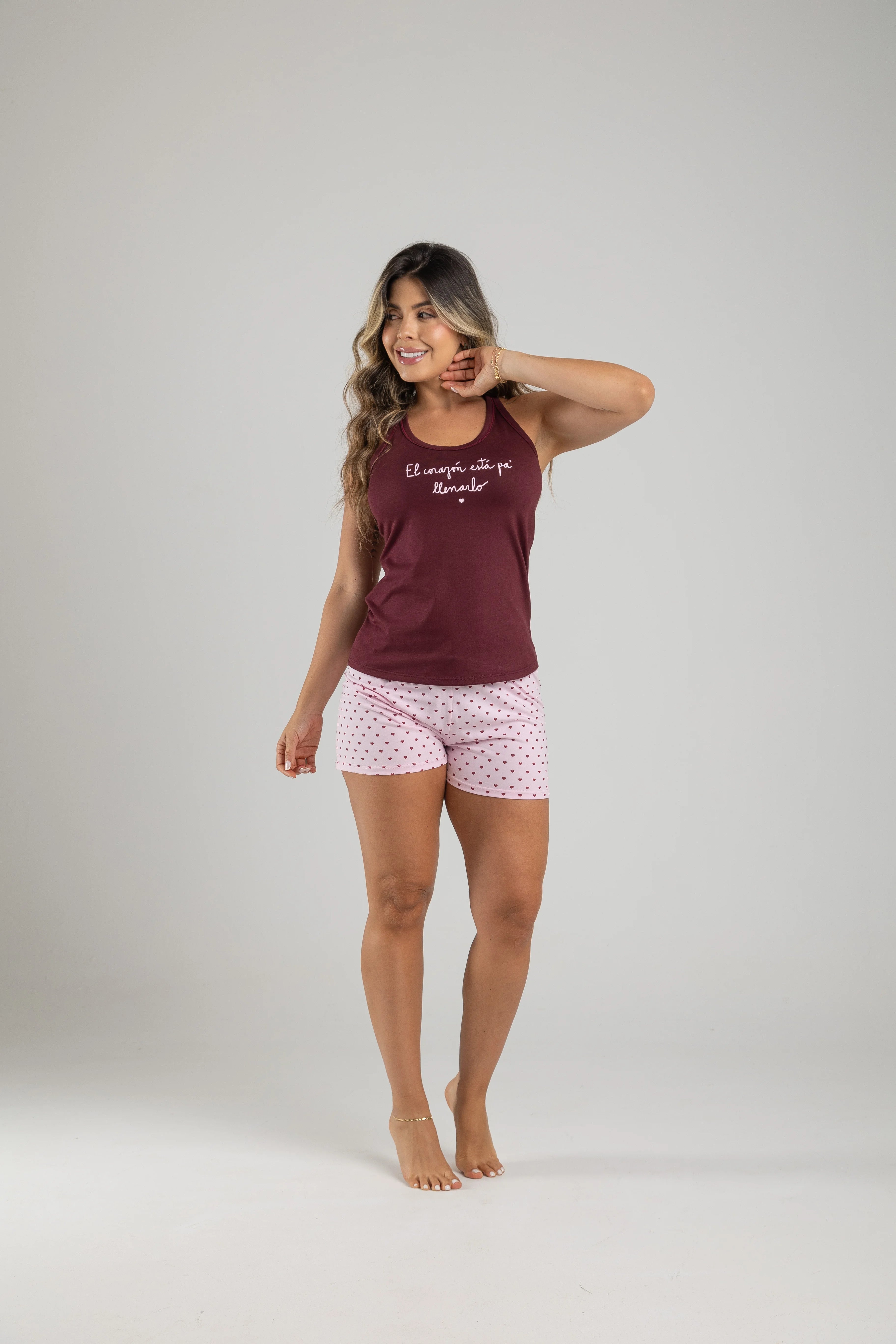 PIJAMA EL CORAZÓN ESTA PARA LLENARLO