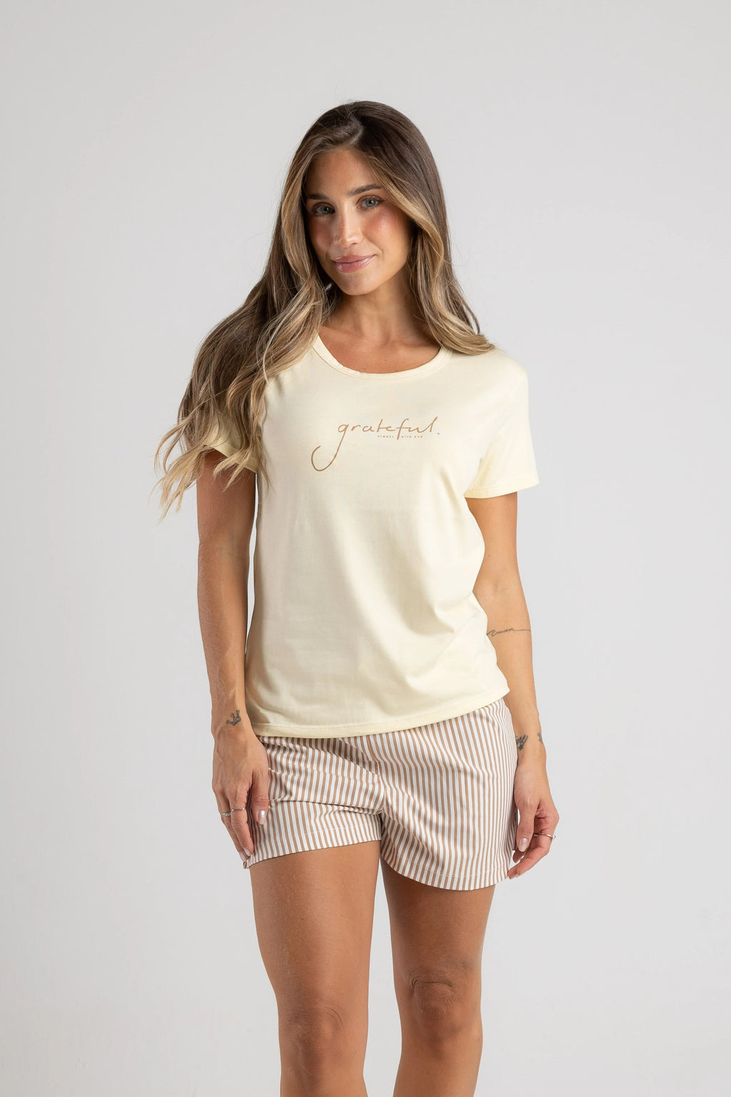 PIJAMA RAYAS GRATEFUL