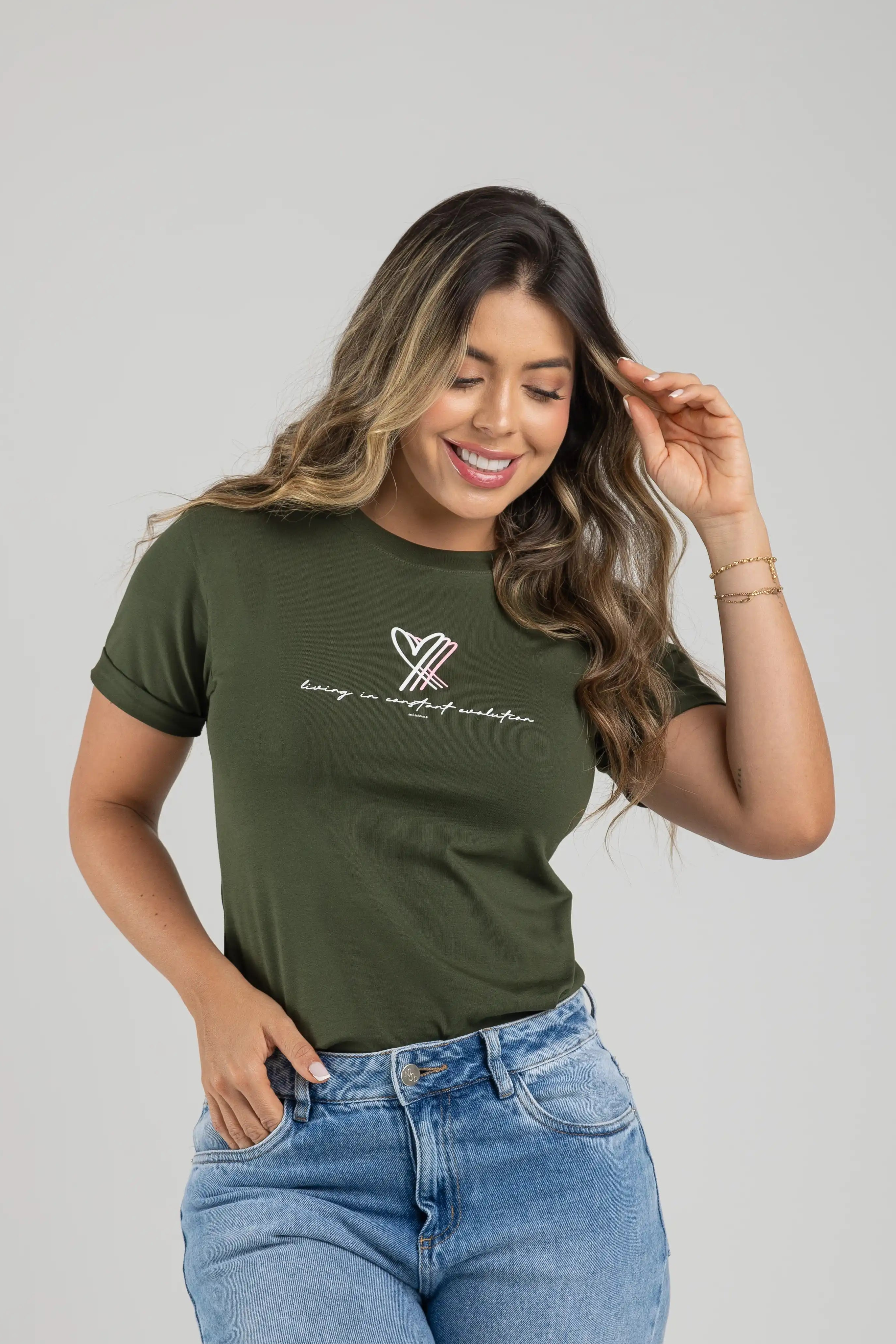 CAMISETA TRIPLE CORAZÓN