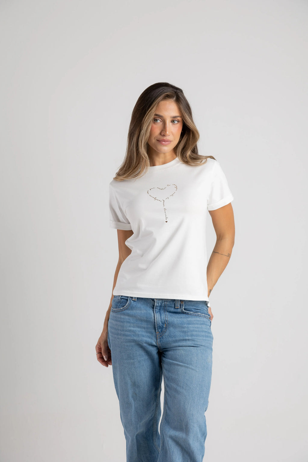 CAMISETA CORAZÓN FOIL