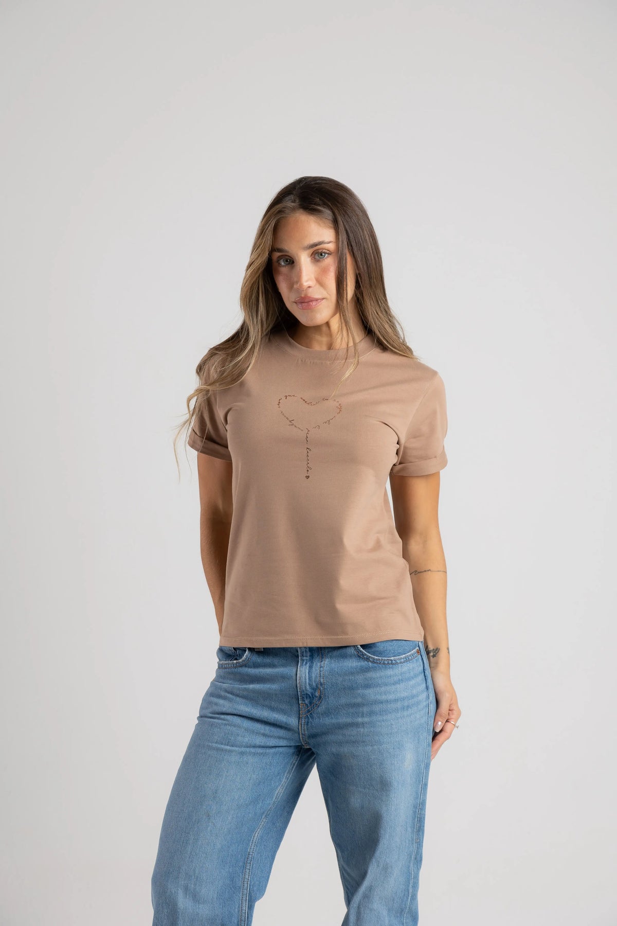 CAMISETA CORAZÓN FOIL