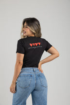 CAMISETA HOPE CORAZONES