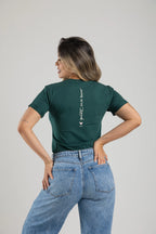 CAMISETA QUÉDATE CON LO BUENO