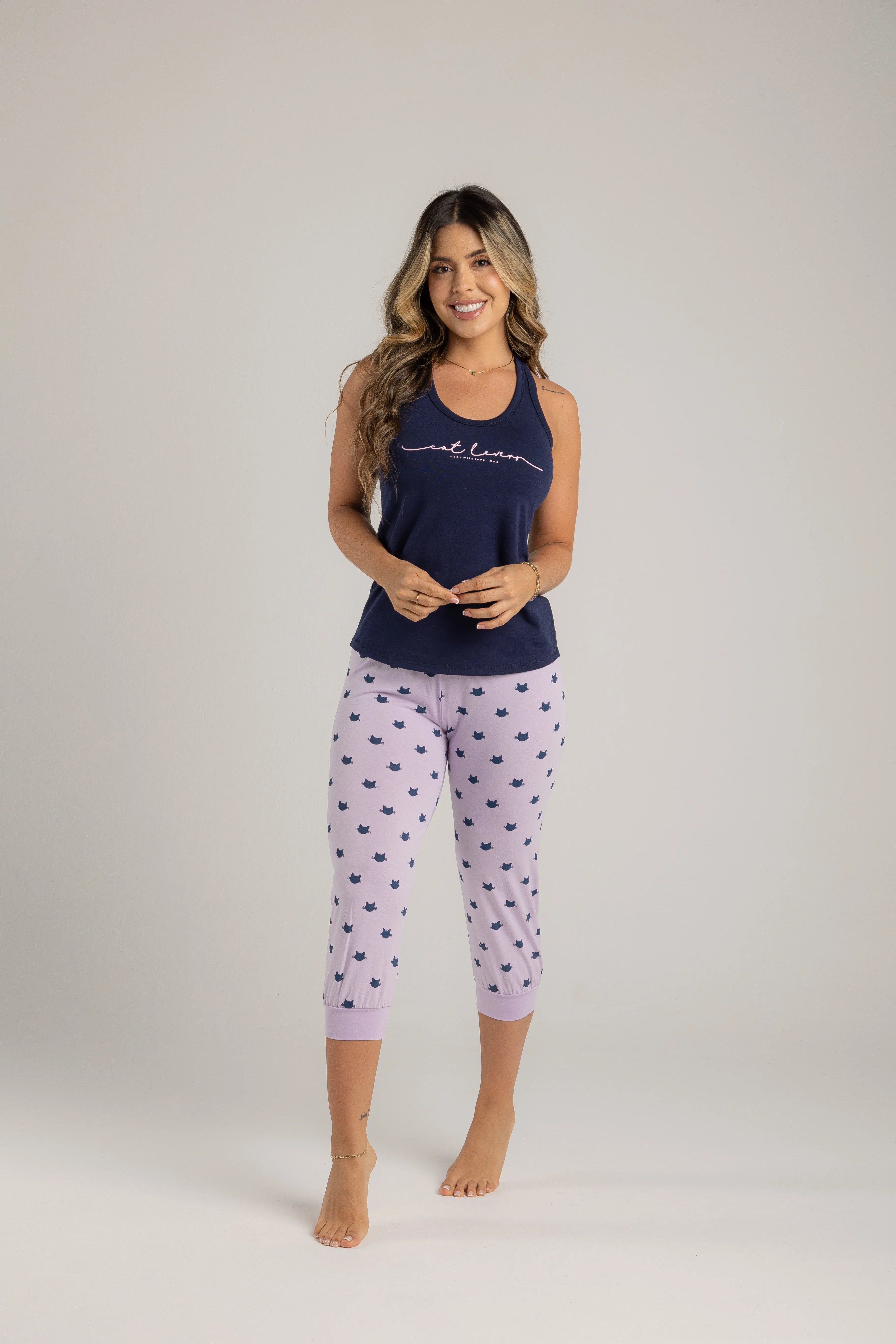PIJAMA CAT LOVERS