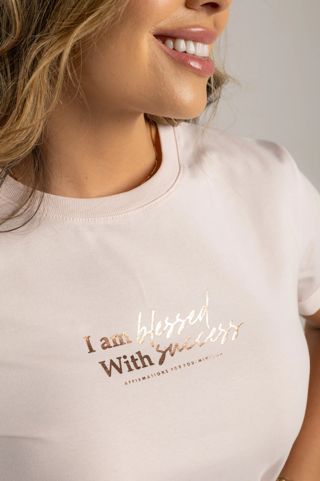 CAMISETA I AM BLESSED