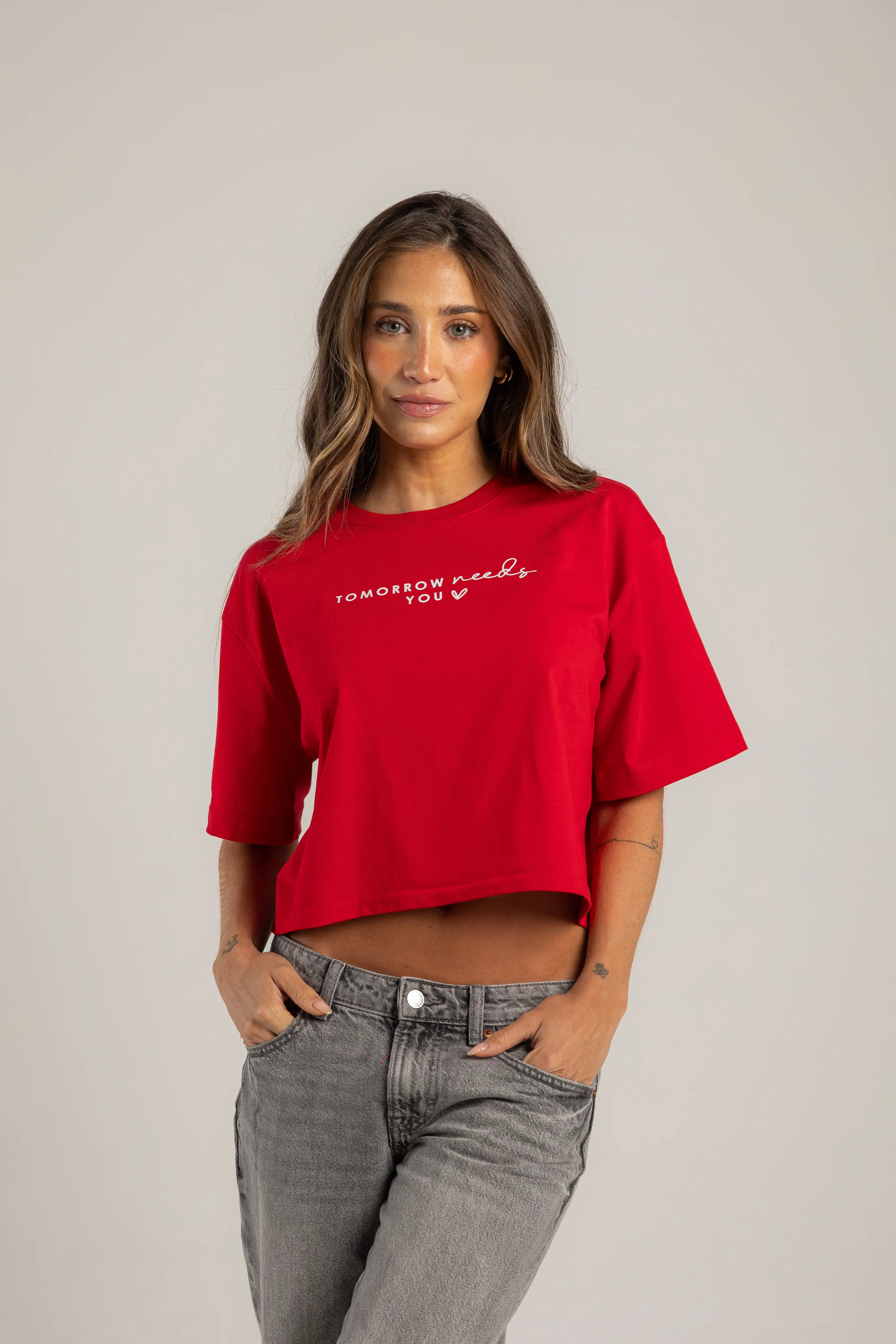 OVERSIZED CORTA TOMORROW NEEDS YOU