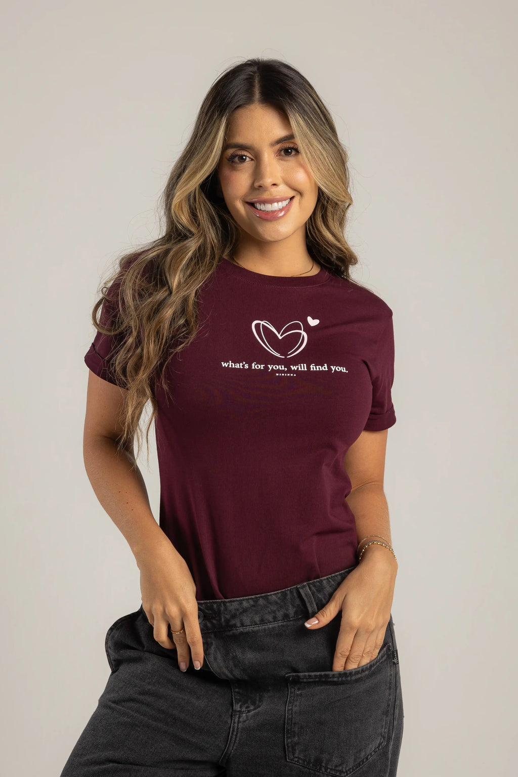 CAMISETA DOBLE CORAZÓN