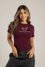 CAMISETA DOBLE CORAZÓN