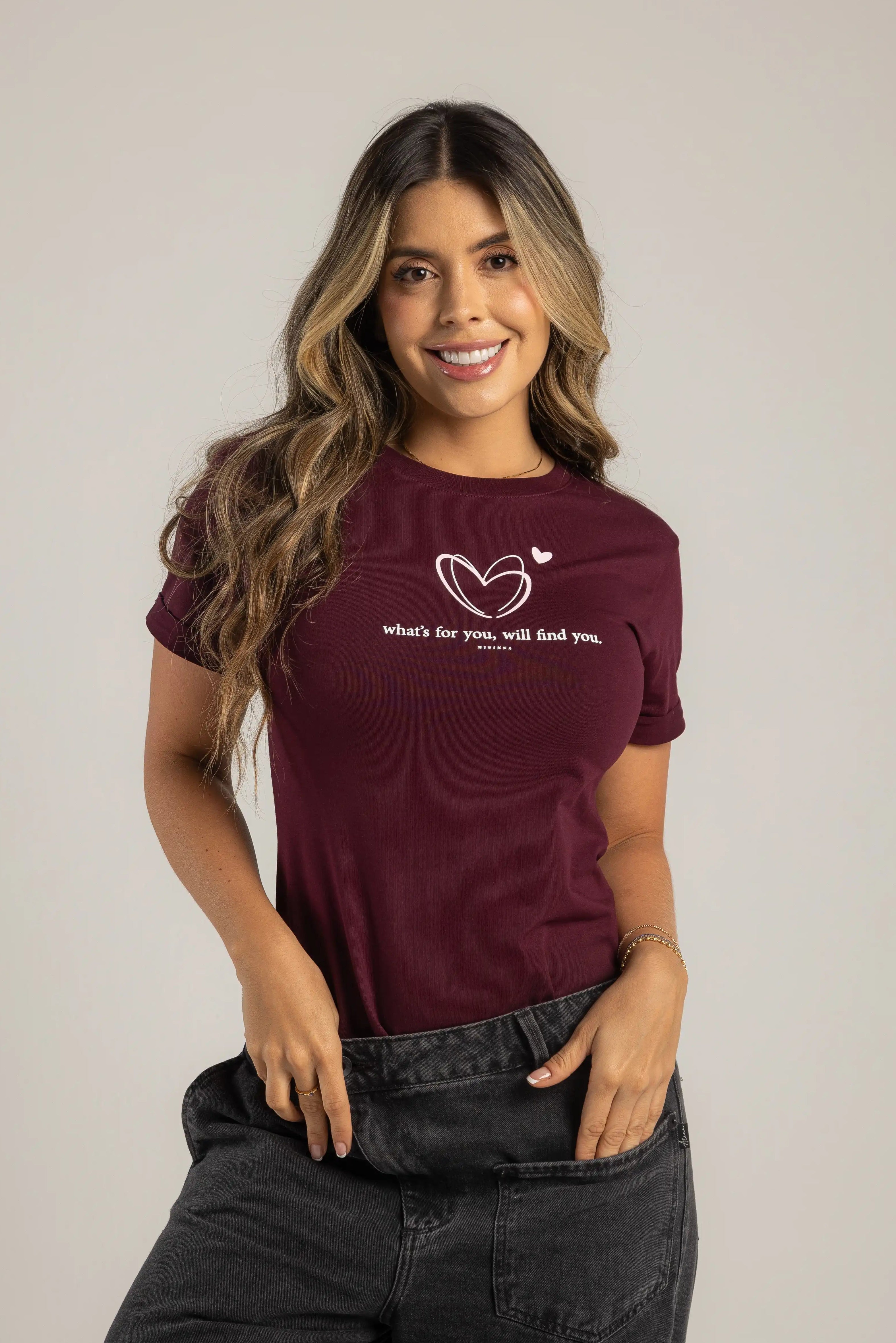 CAMISETA DOBLE CORAZÓN