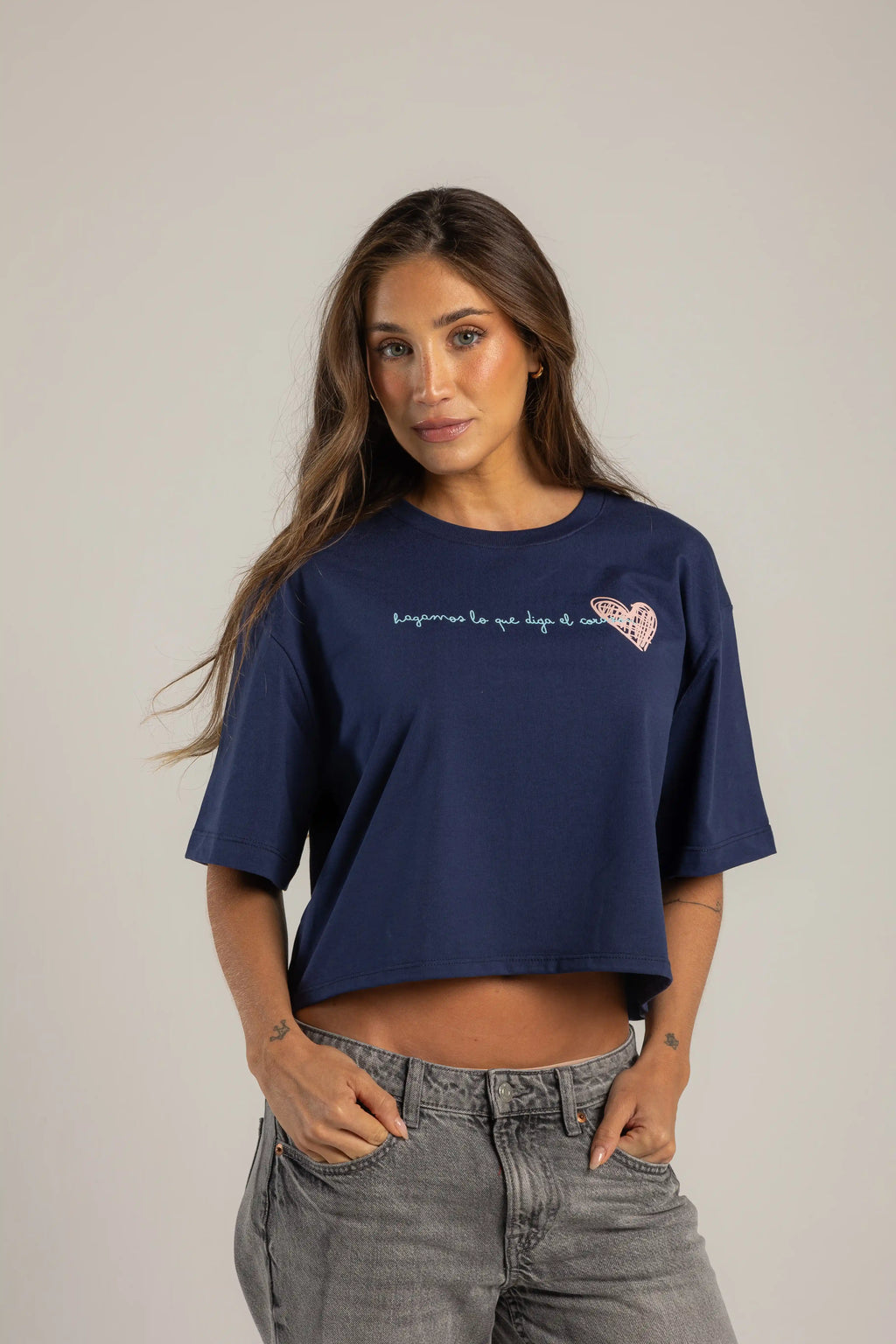 OVERSIZED CORTA HAGAMOS LO QUE DIGA EL CORAZÓN