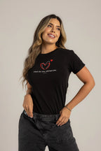 CAMISETA DOBLE CORAZÓN