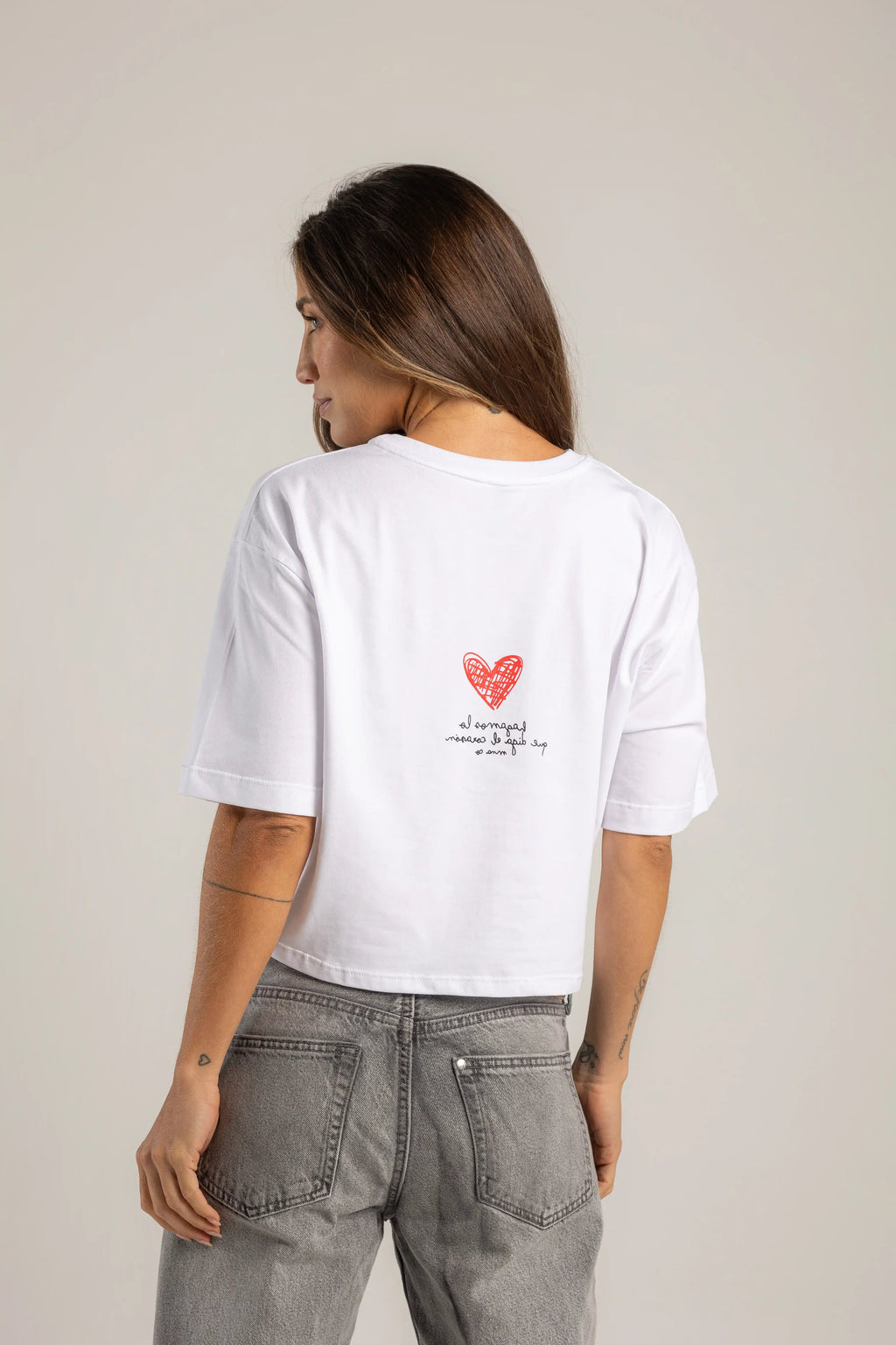 OVERSIZED CORTA HAGAMOS LO QUE DIGA EL CORAZÓN