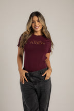 CAMISETA LIVE WITH AMOR