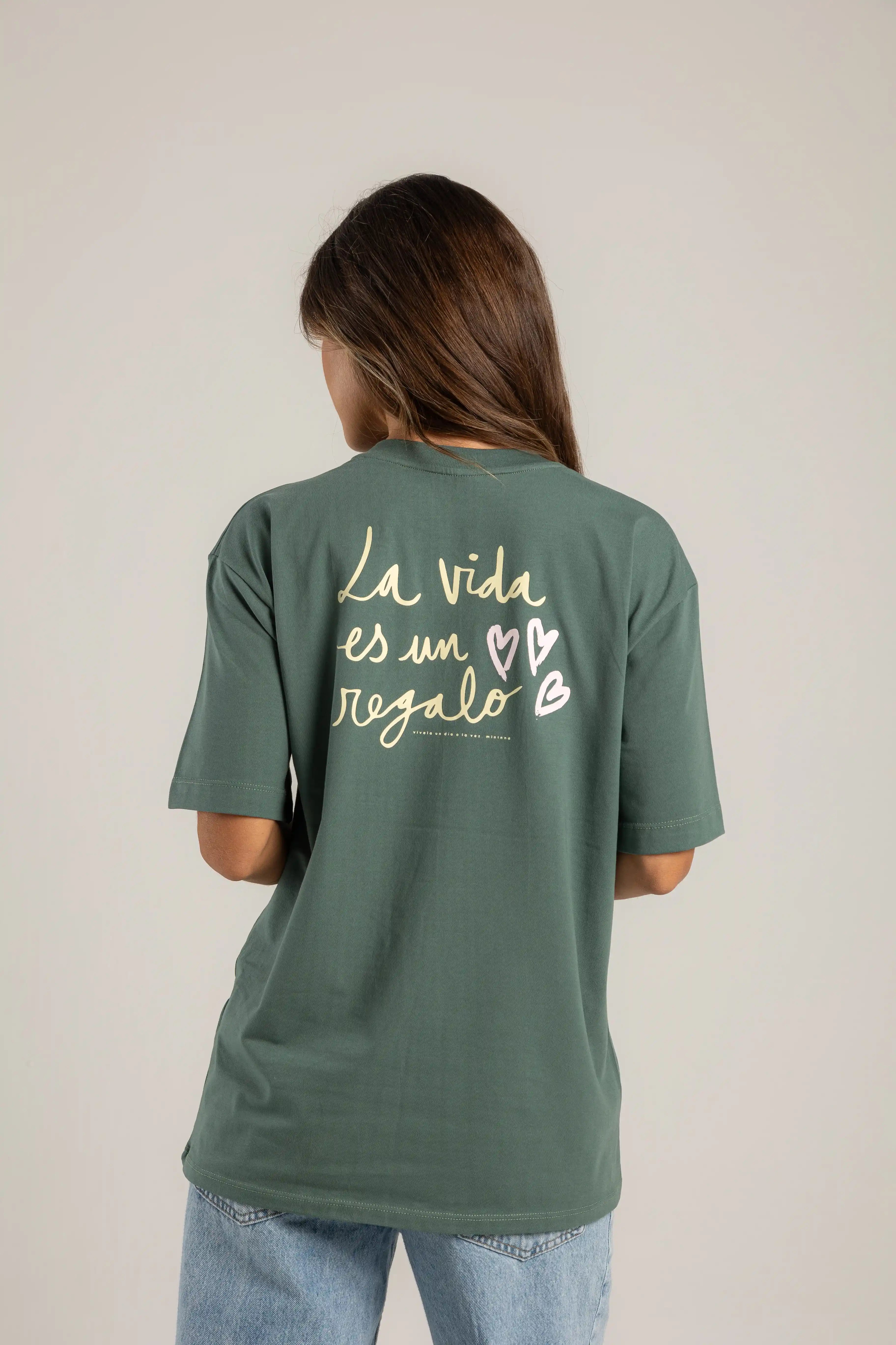 OVERSIZED LA VIDA ES UN REGALO
