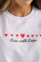 OVERSIZED BORDADA LIVE WITH LOVE