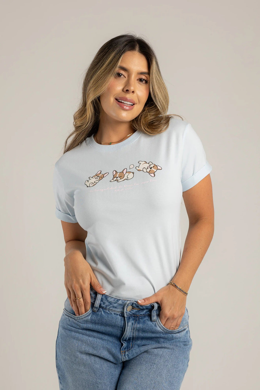CAMISETA 3 BULLDOGS