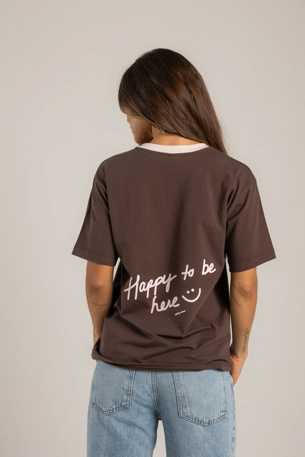 OVERSIZED MINI HAPPY TO BE