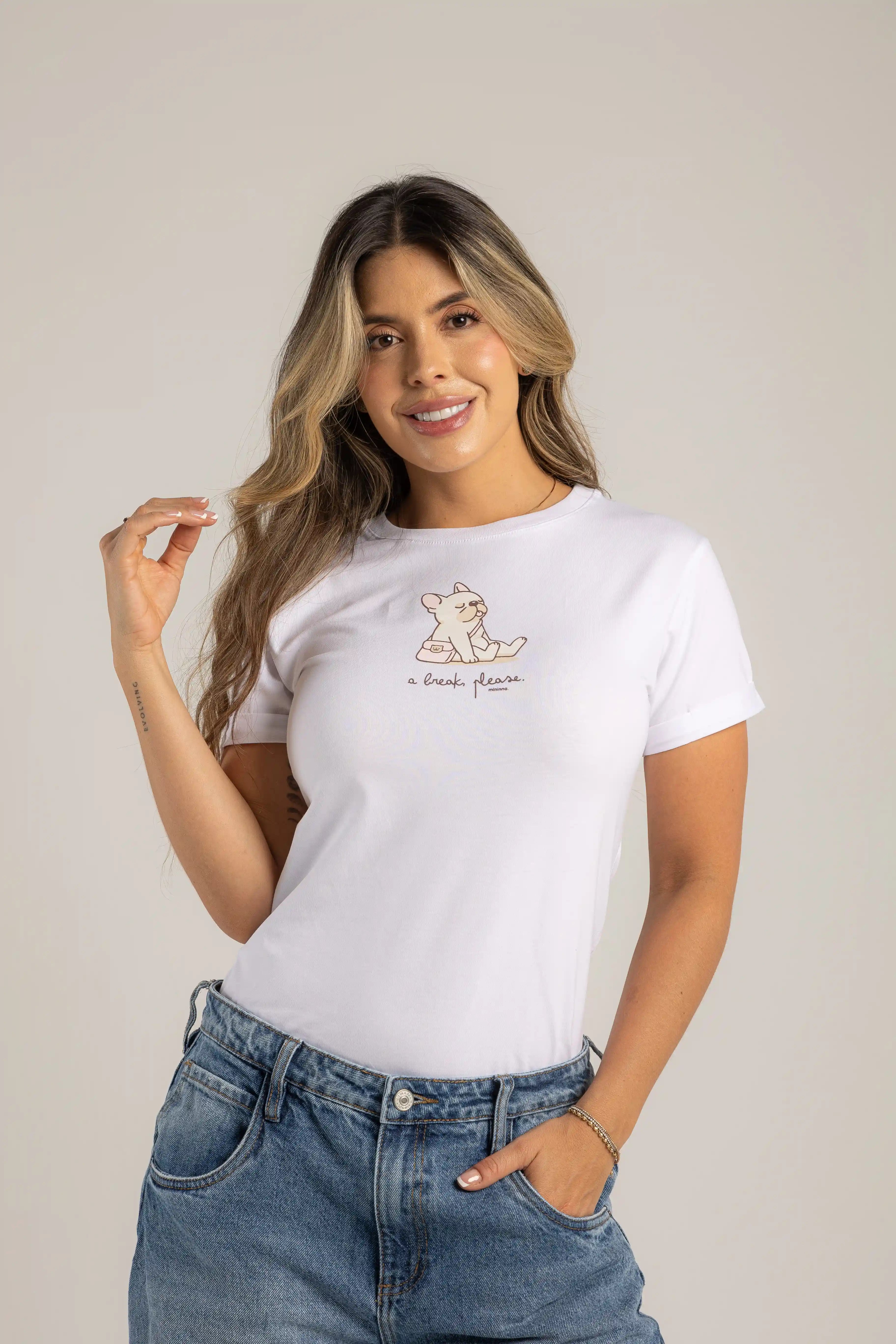 CAMISETA PERRITO DORMIDO