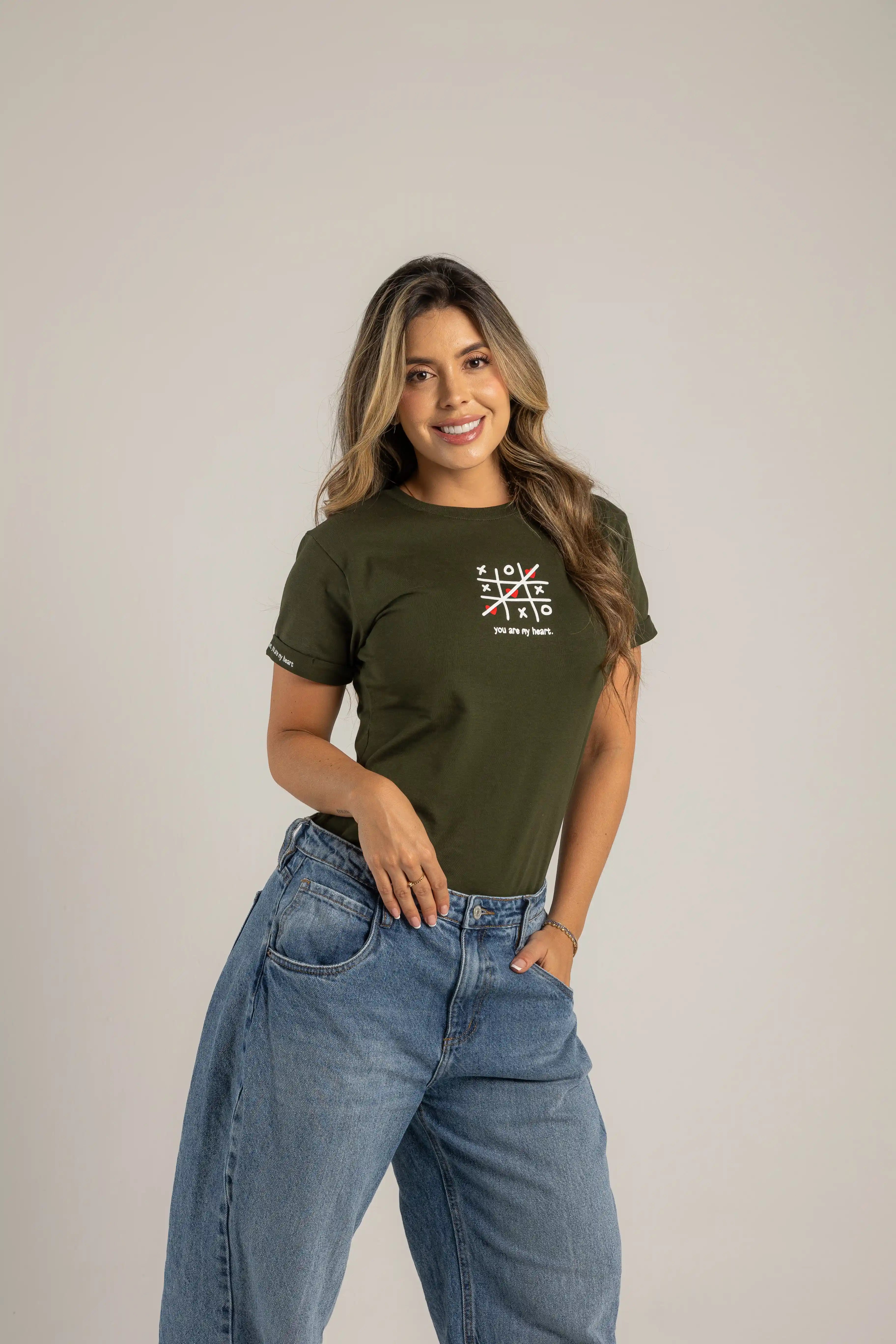 CAMISETA TRIQUI YOU ARE  MY  HEART