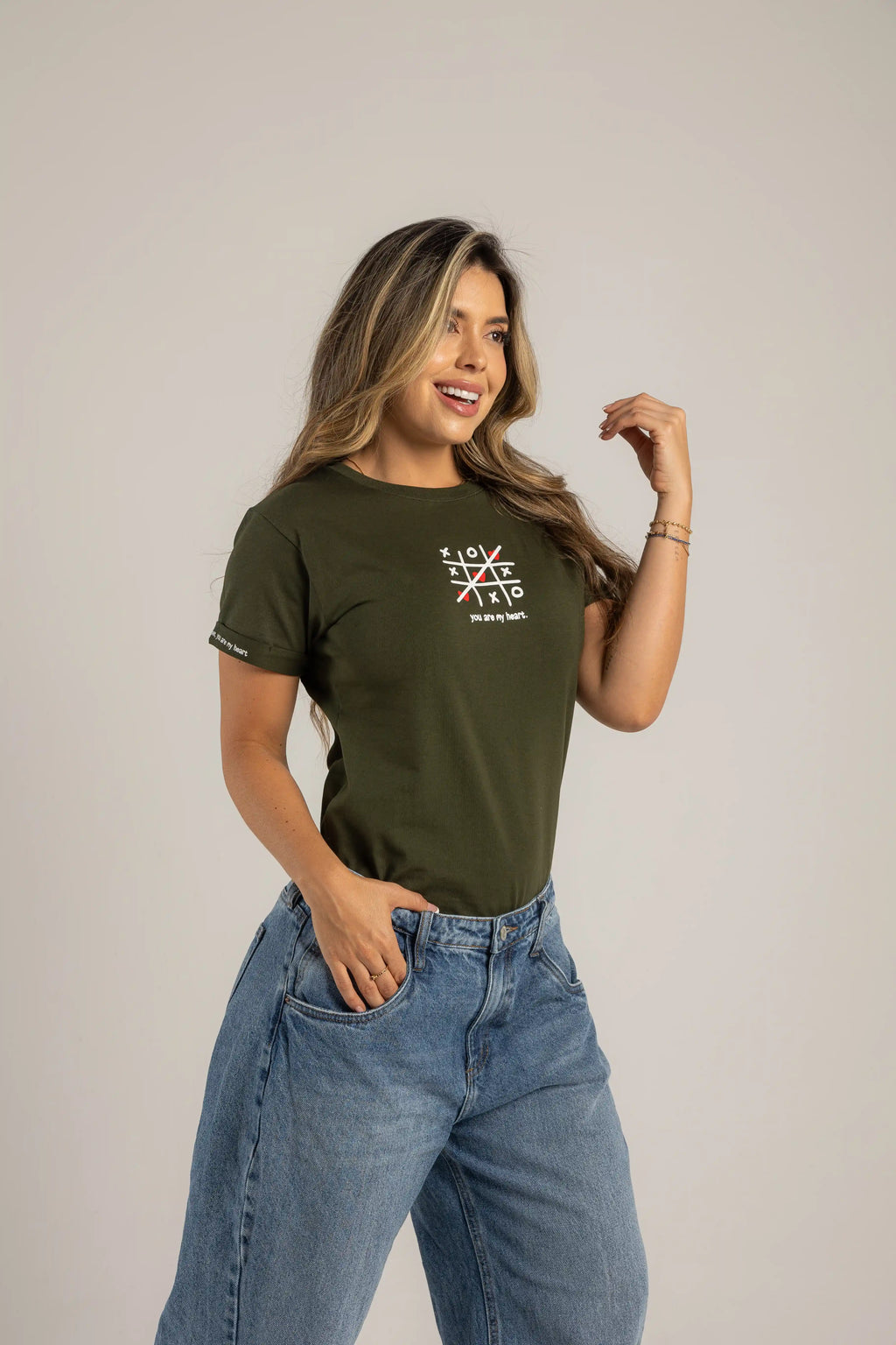 CAMISETA TRIQUI YOU ARE  MY  HEART
