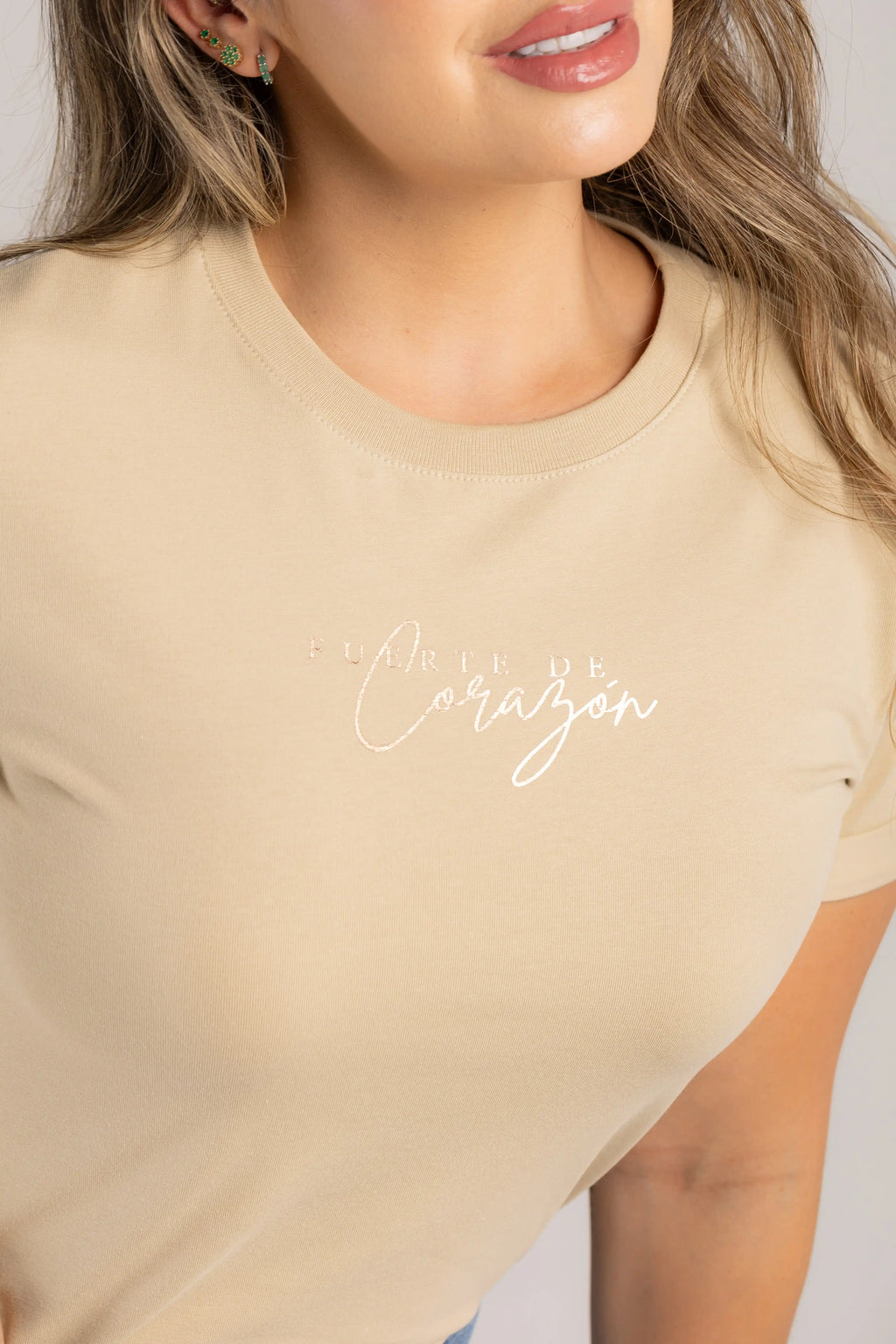 CAMISETA FUERTE DE CORAZÓN