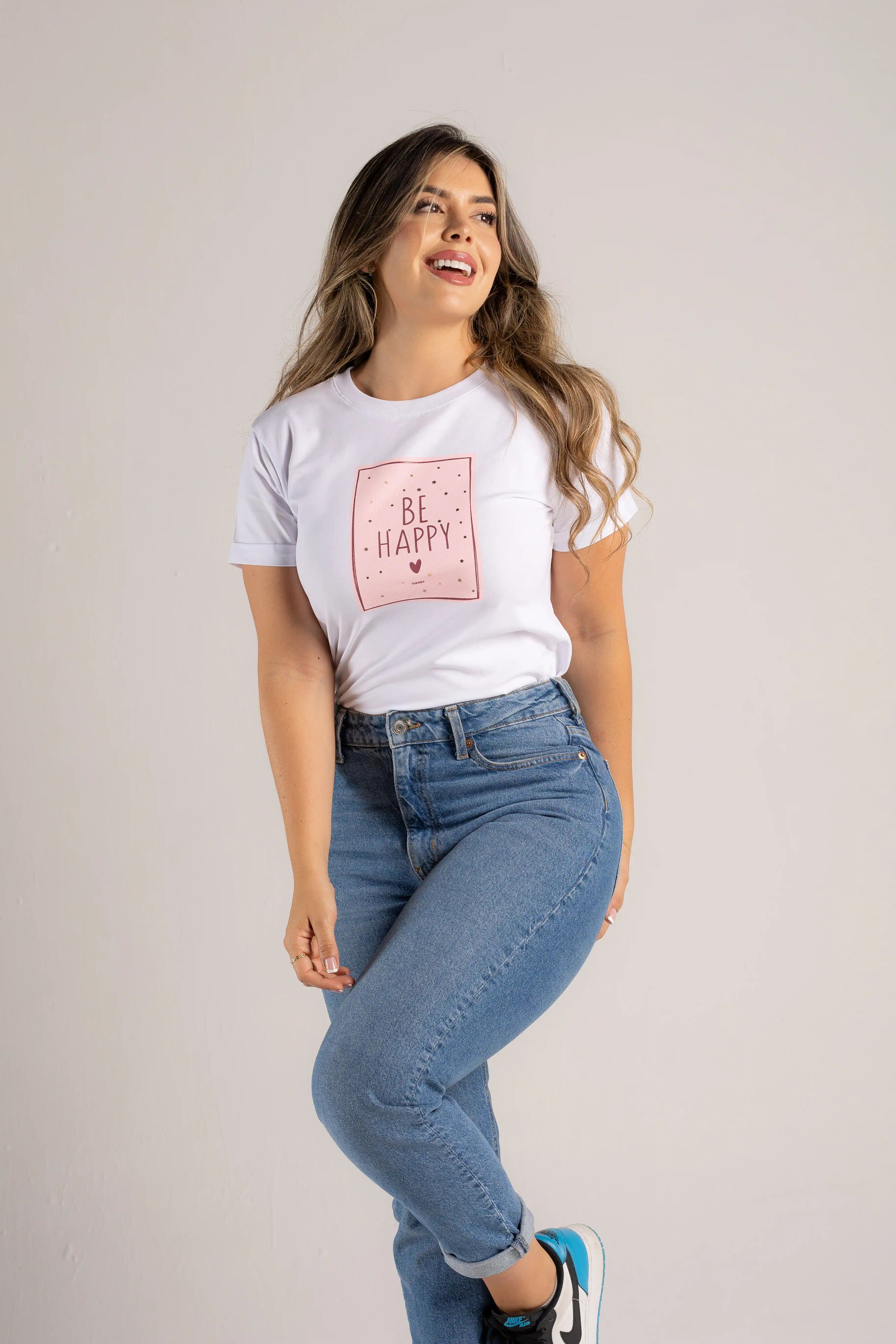CAMISETA BE HAPPY