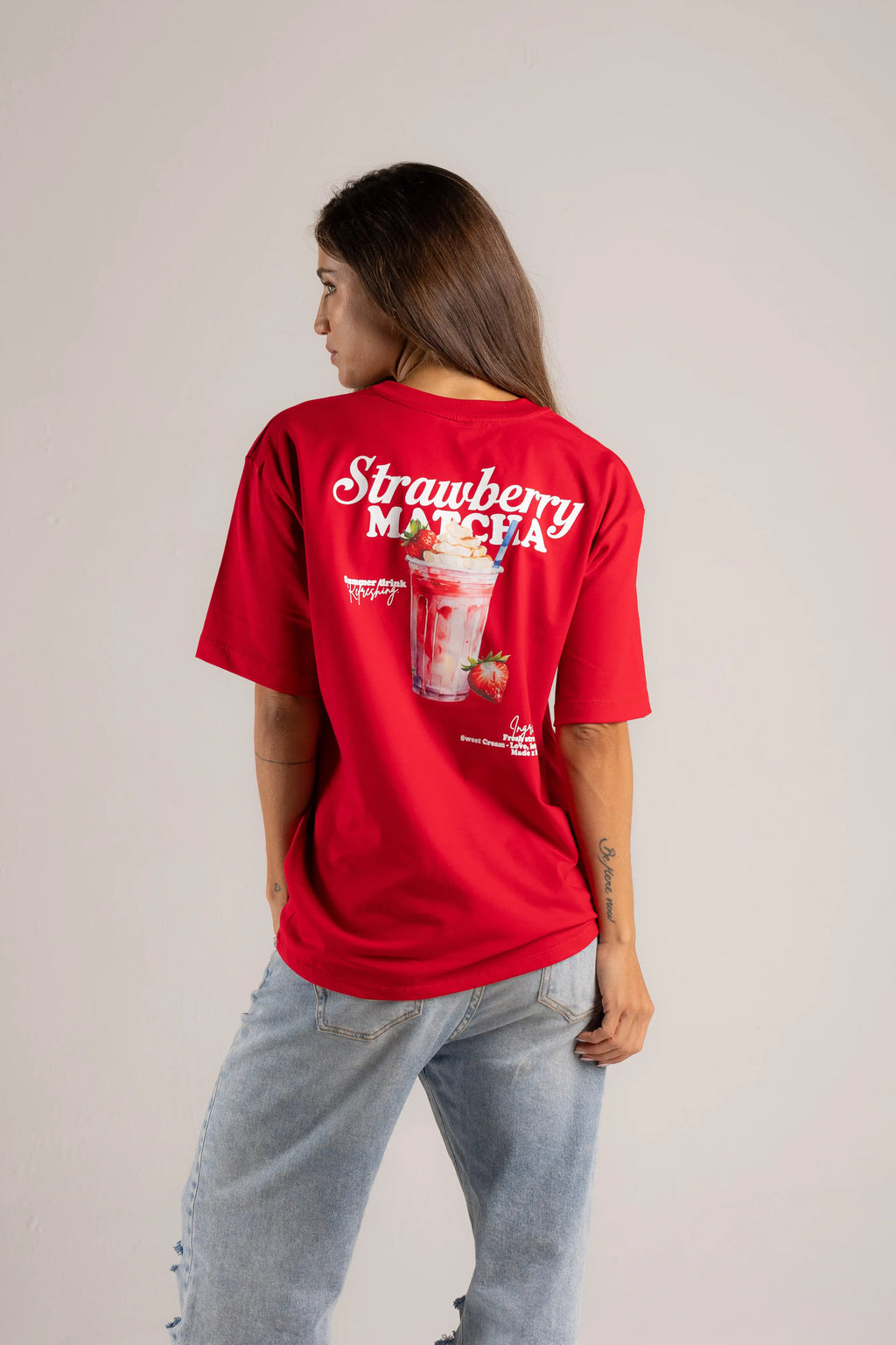 OVERSIZED STRAWBERRY MATCH