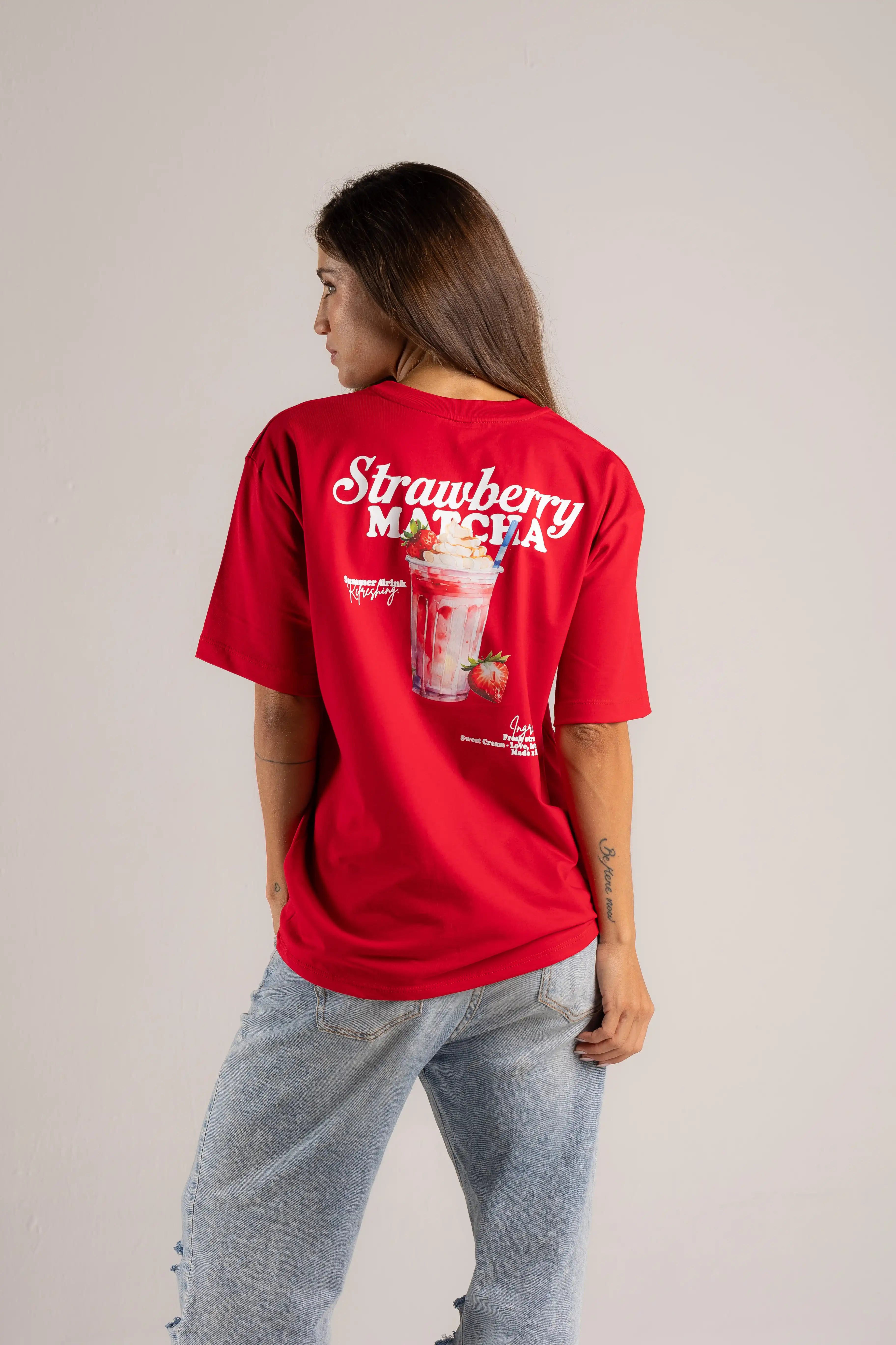 OVERSIZED STRAWBERRY MATCH