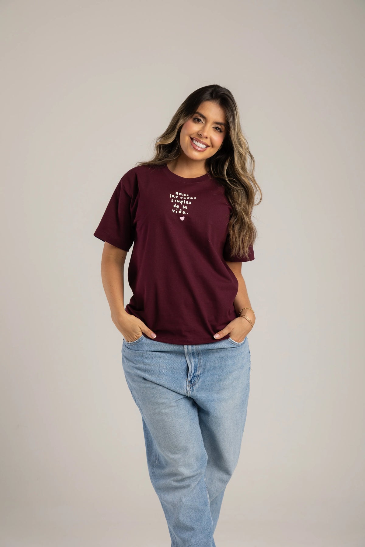 OVERSIZED MINI AMAR LAS COSAS SIMPLES