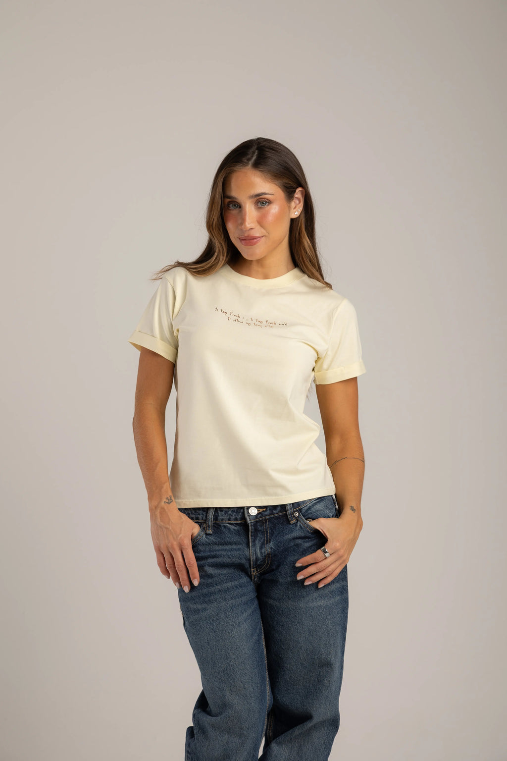 CAMISETA CORAZÓN COLGADO