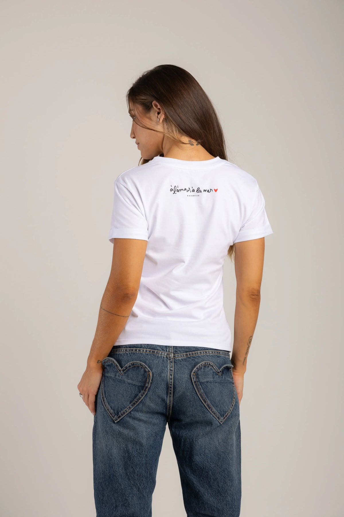 CAMISETA L´AMOUR Á LA MER