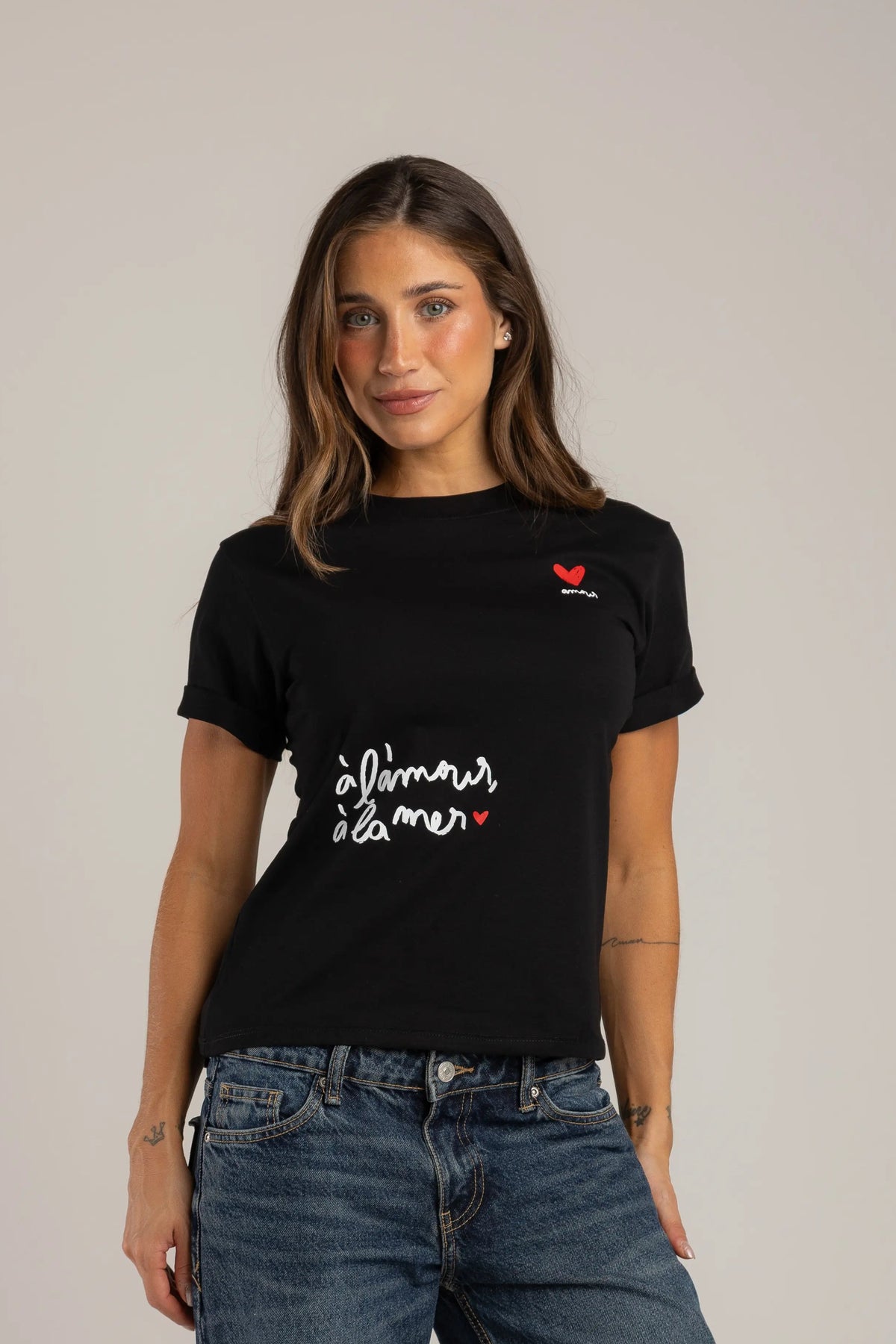 CAMISETA L´AMOUR Á LA MER