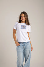 CAMISETA CORAZÓN RAYAS