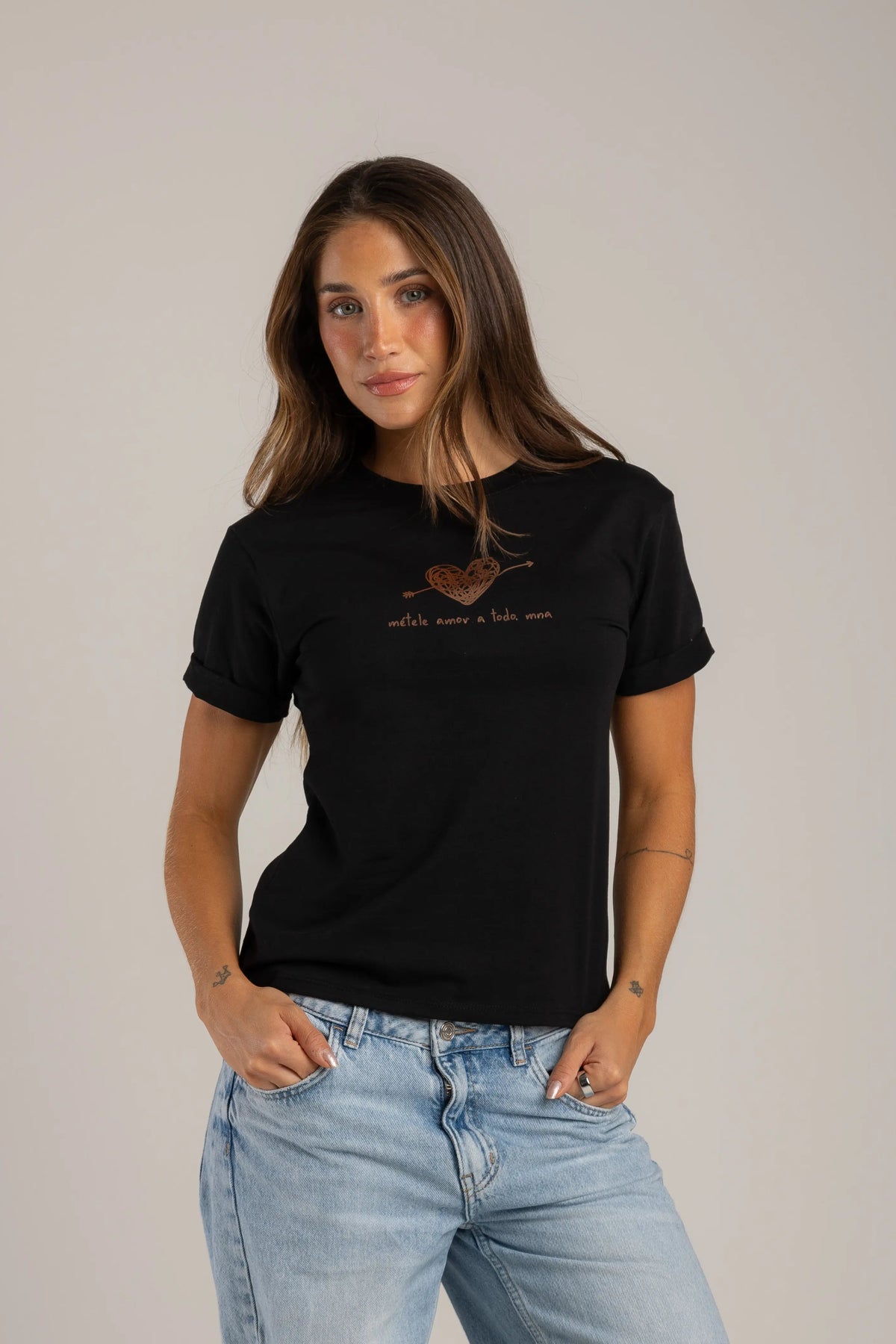 CAMISETA MÉTELE AMOR A TODO