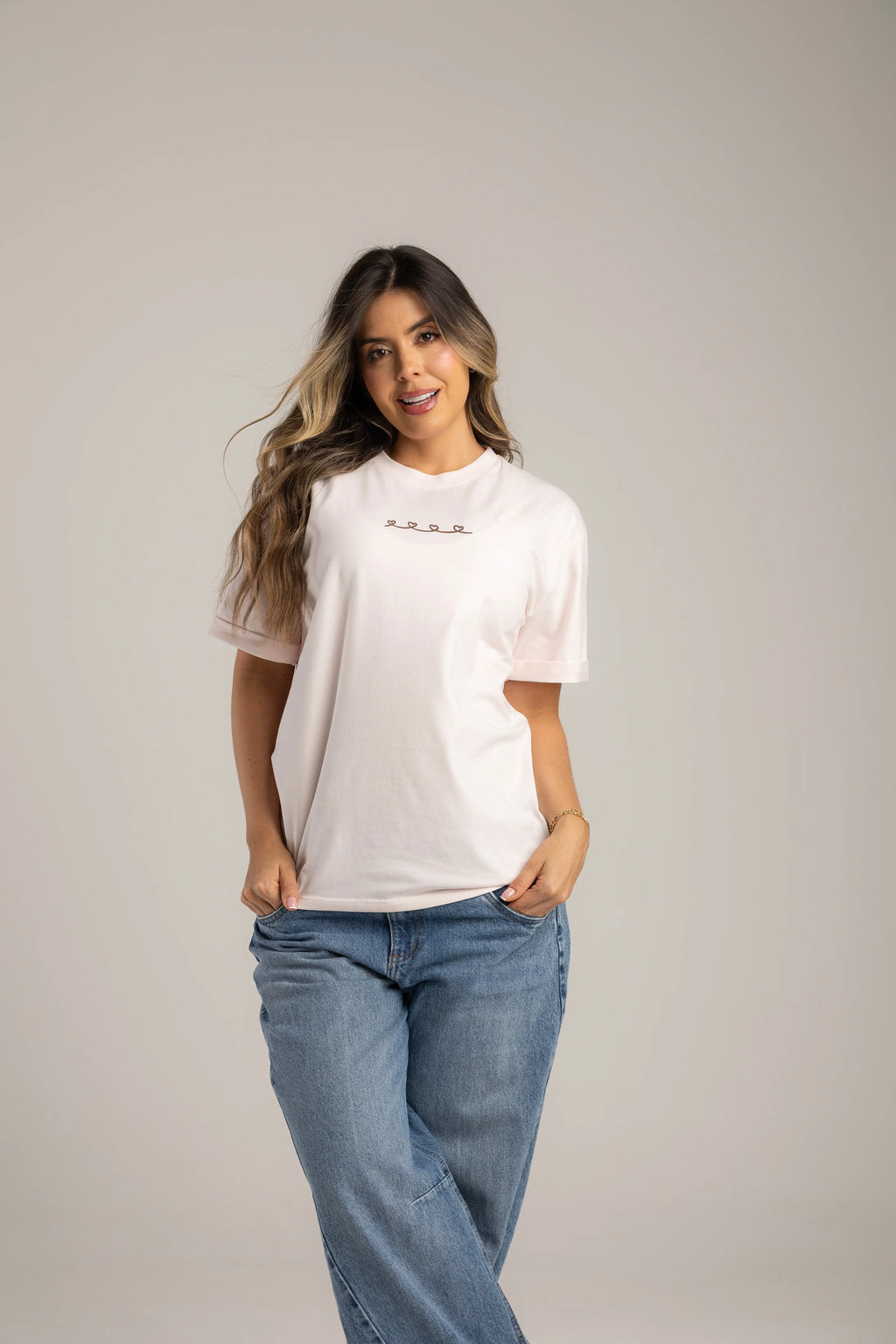OVERSIZED CADENA CORAZONES