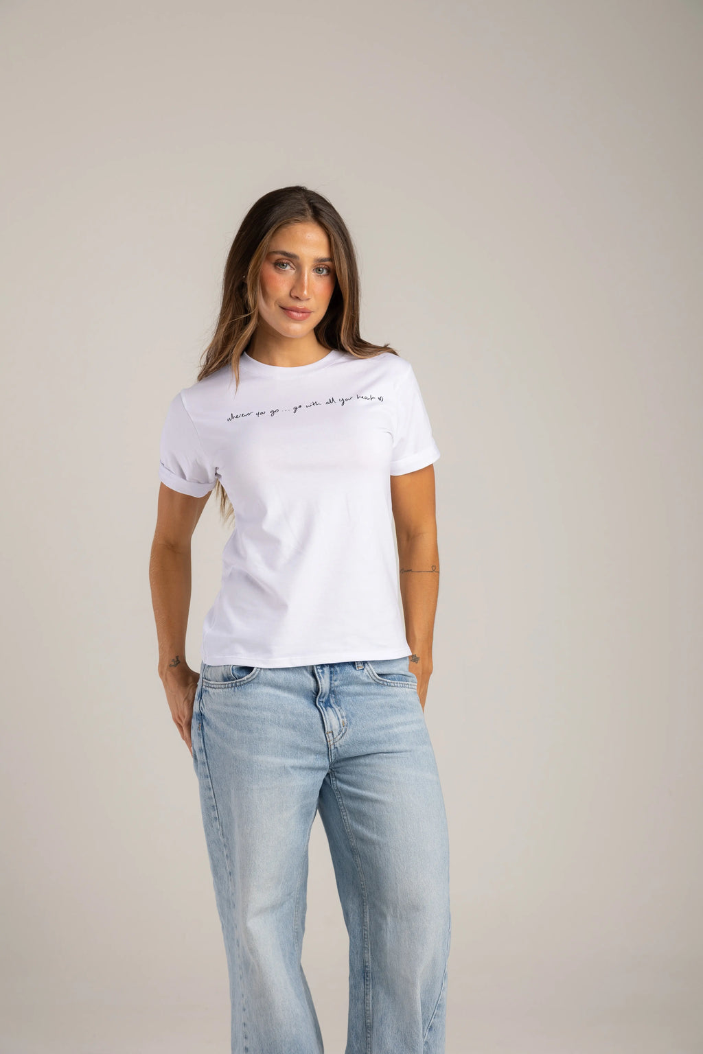 CAMISETA WHEREVER YOU GO