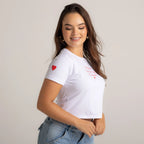 BABY TEE HAGAMOS LO QUE DIGA EL CORAZÓN