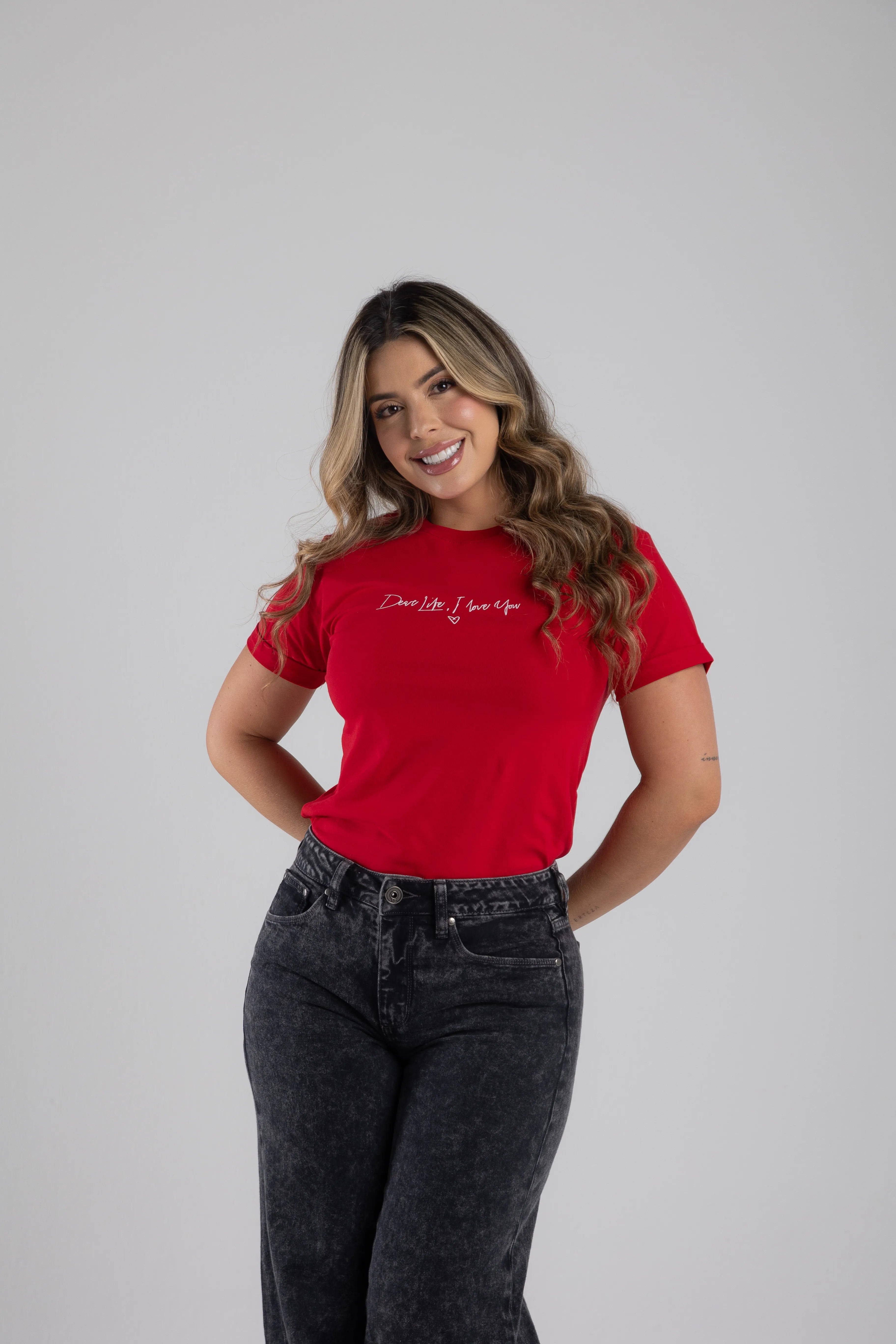 CAMISETA I LOVE YOU