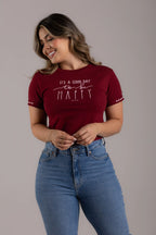 CAMISETA TO BE HAPPY