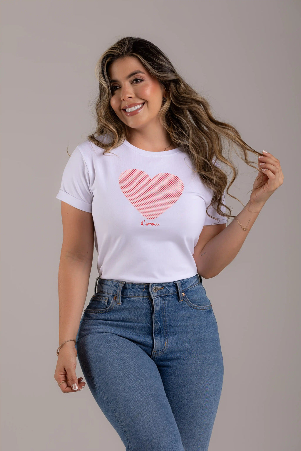 CAMISETA CORAZÓN D'AMOUR