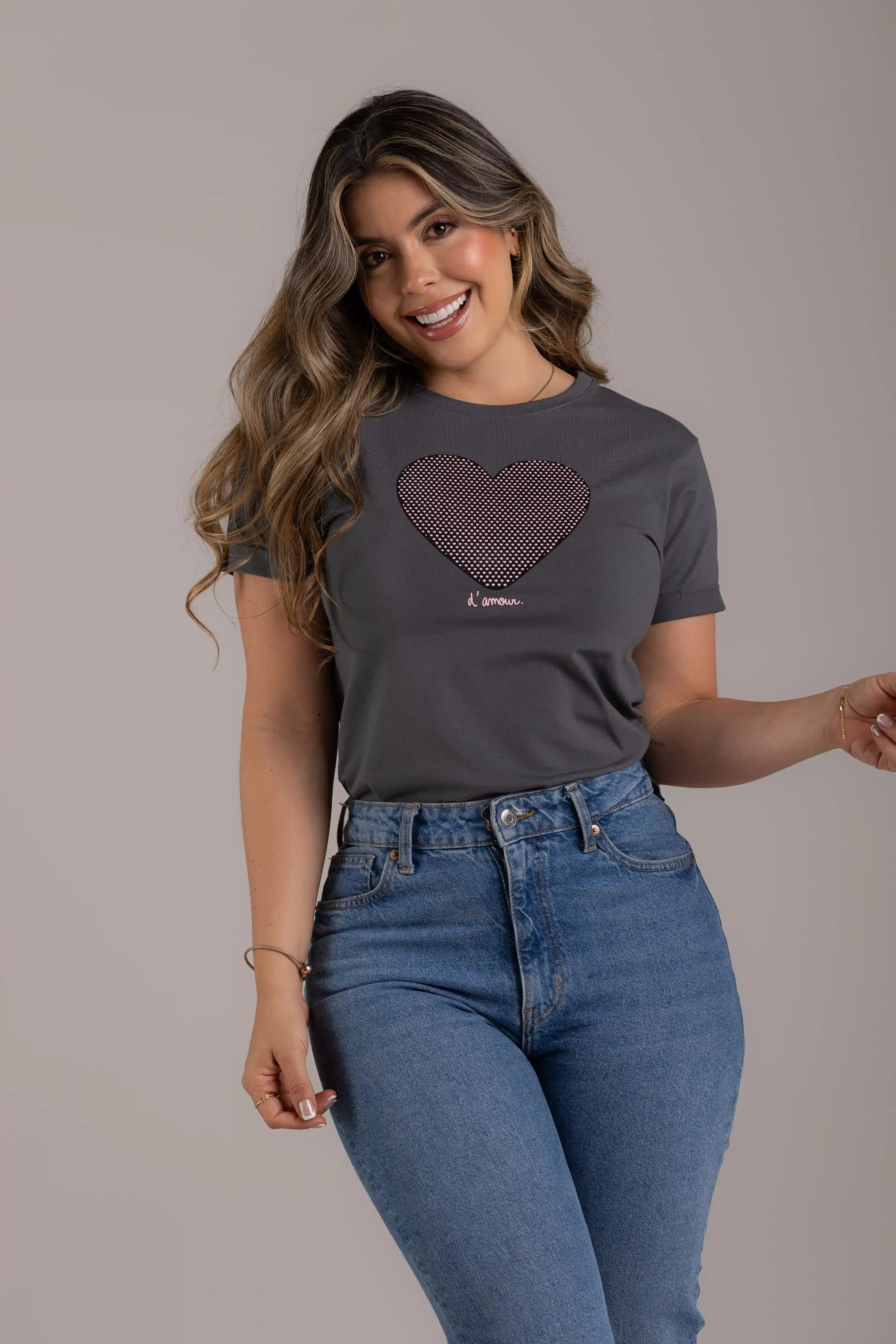CAMISETA CORAZÓN D'AMOUR