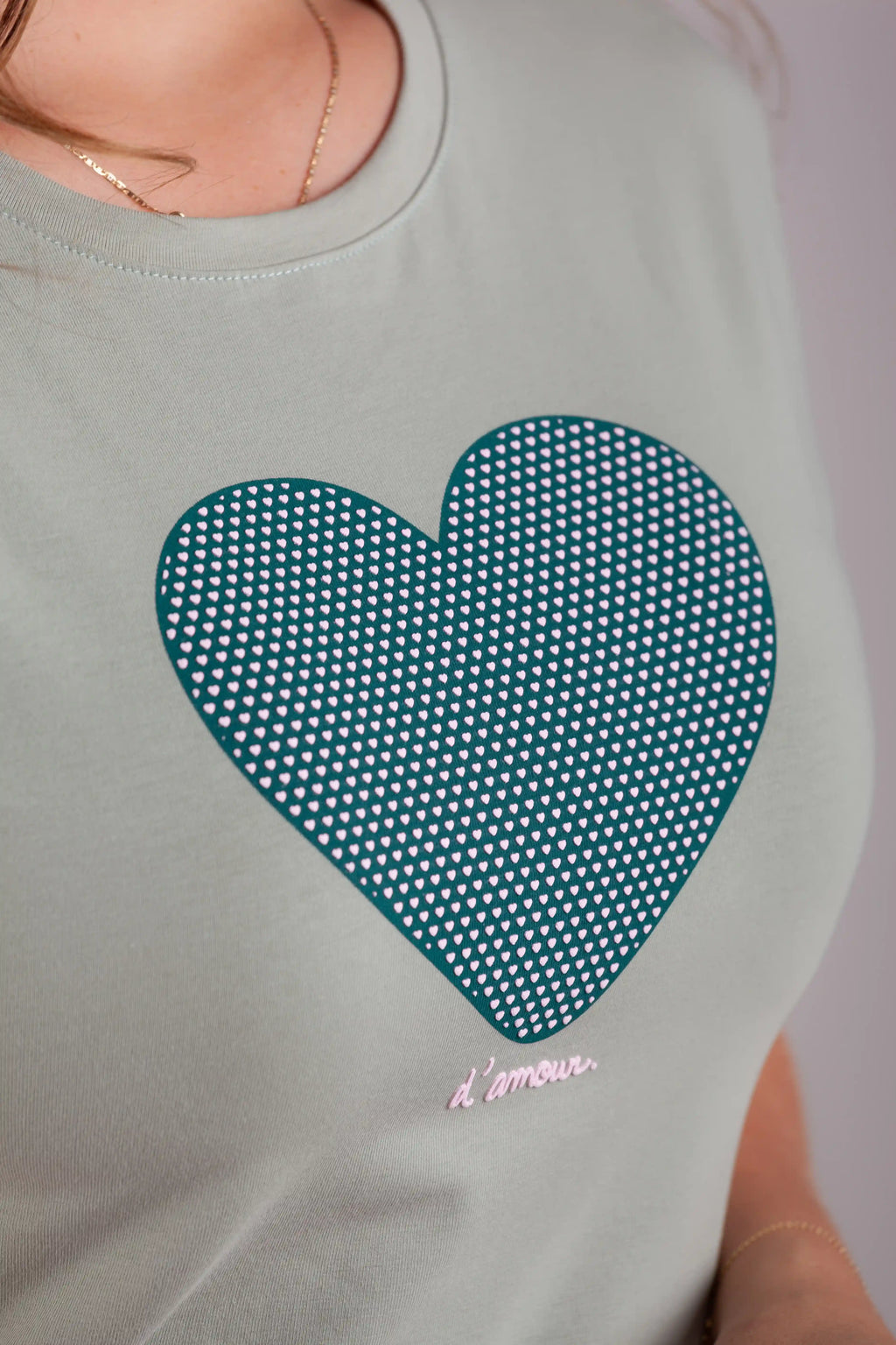 CAMISETA CORAZÓN D'AMOUR