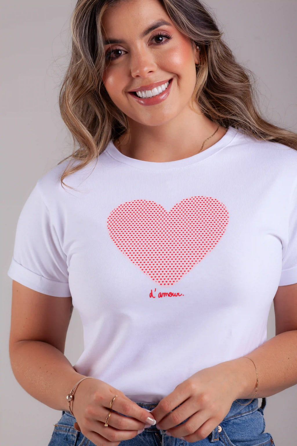 CAMISETA CORAZÓN D'AMOUR