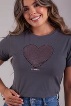 CAMISETA CORAZÓN D'AMOUR
