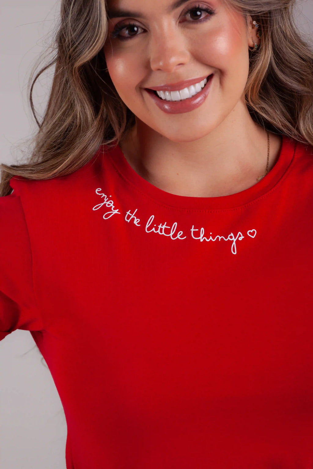 CAMISETA ENJOY THE LITTLE THINGS